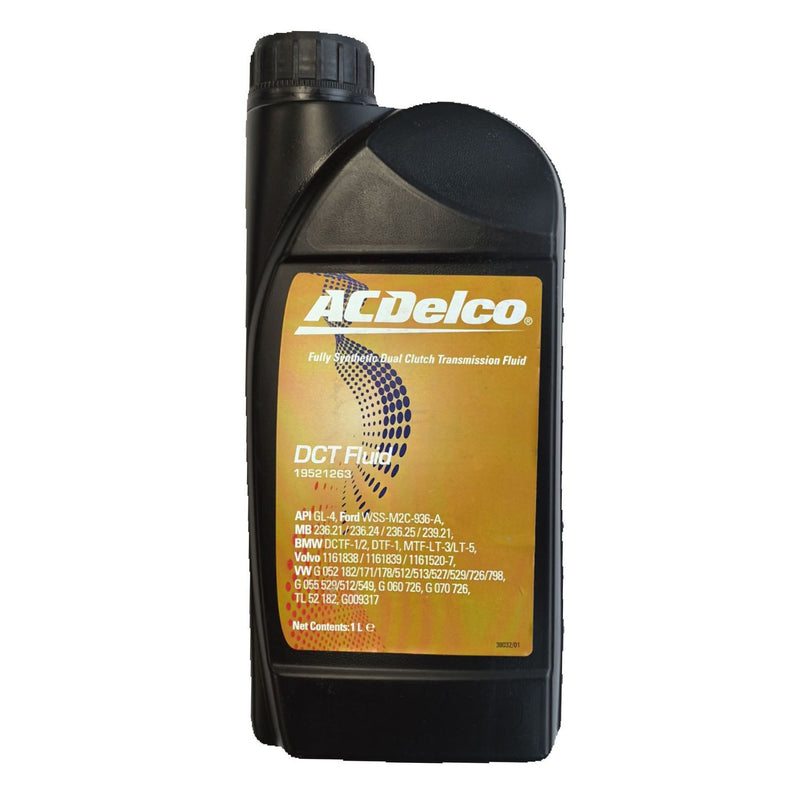 ACDelco Dual Clutch Transmission Fluid Fully Synthetic DCT Wet / Dry 1 Liter