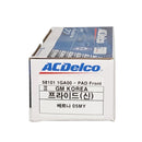 ACDelco Front Brake Pad for Hyundai Accent 2006-2010, Kia Rio 2006-2011