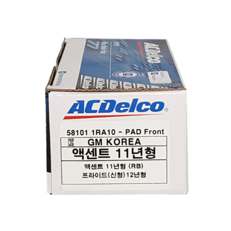 ACDelco Front Brake Pad for Hyundai Accent 2014-