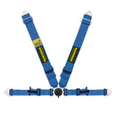 Schroth Racing Harness 4pt Profi II ASM with Flexi Belt Blue