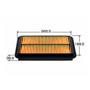 VIC Air Filter A-2016 for Nissan Frontier Navara YD25