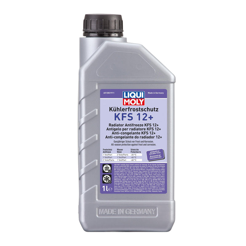 Liqui Moly Coolant Concentrate Radiator Antifreeze KFS 12+ 1 Liter