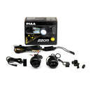 Piaa LED Sport Lamp 220R Dual Color Compact Driving Lamp 2.2" Pair