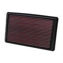 K&N Engine Air Filter Washable 33-2232 for Subaru Impreza WRX 2000-2008, Forester 1999-2004