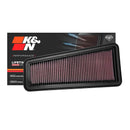 K&N Engine Air Filter Washable 33-2281 for Toyota Hilux VII 2005-2020, FJ Cruiser 2007-2009