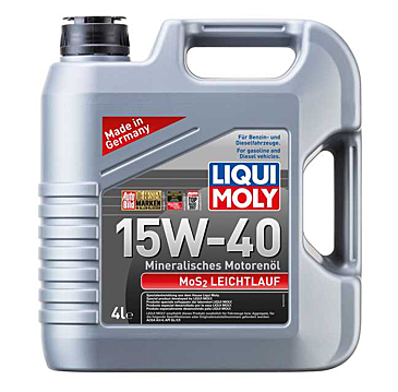 Liqui Moly MoS2 Low-Friction 15w40 4 Liters
