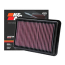 K&N Engine Air Filter Washable 33-2980 for Hyundai Starex 2008-2018, Nissan Navara D40 2005-2015
