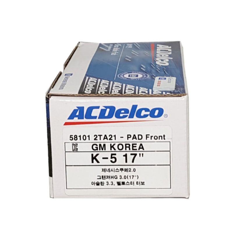 ACDelco Front Brake Pad for Kia Optima 2010-2013