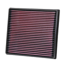 K&N Engine Air Filter Washable 33-3002 for Isuzu Dmax, Mux 2012-Up, Mazda BT50 2020-Up
