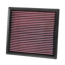 K&N Engine Air Filter Washable 33-3002 for Isuzu Dmax, Mux 2012-Up, Mazda BT50 2020-Up