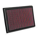 K&N Engine Air Filter Washable 33-3045 for Toyota Fortuner Hilux, Innova 2015-Up, Mitsubishi L200 Triton 4N16