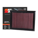 K&N Engine Air Filter Washable 33-3059 for Nissan Navara NP300, 2015-Up, Pro4X, Terra 2018-Up, Mercedes-Benz X250d,  X220d  2017-2019
