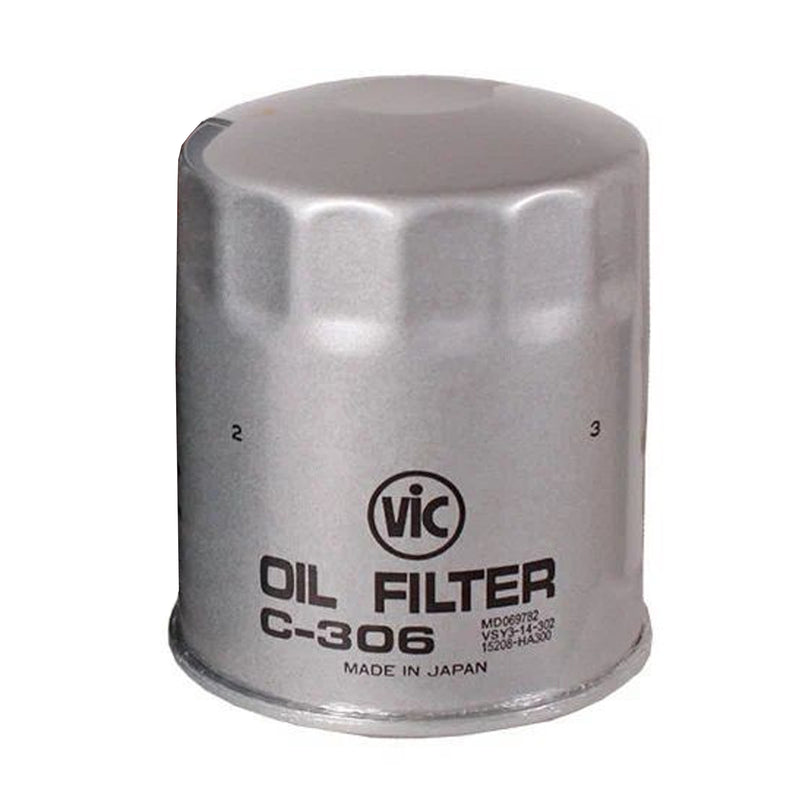 C306 Filter VIC Oil Filter C-306 for Mitsubishi, L200/300, Adventure, Strada, Hyun