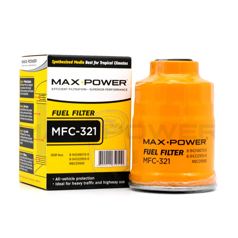 Max Power Fuel Filter MFC-321 for Mitsubishi 4D56 L200, L300, Adventur