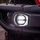 Rigid LED Fog Light 360 Series SAE 4" Clear White