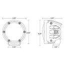 Rigid LED Fog Light 360 Series Spot 4"