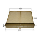 VIC Cabin Filter AC-408E for Mazda CX3, Mazda 2 P5-VPS, Mazda 3 PY-VPS