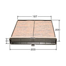 VIC XPower Carbon Cabin Filter AC-408EX for Mazda CX3, Mazda 2 P5-VPS, Mazda 3 PY-VPS