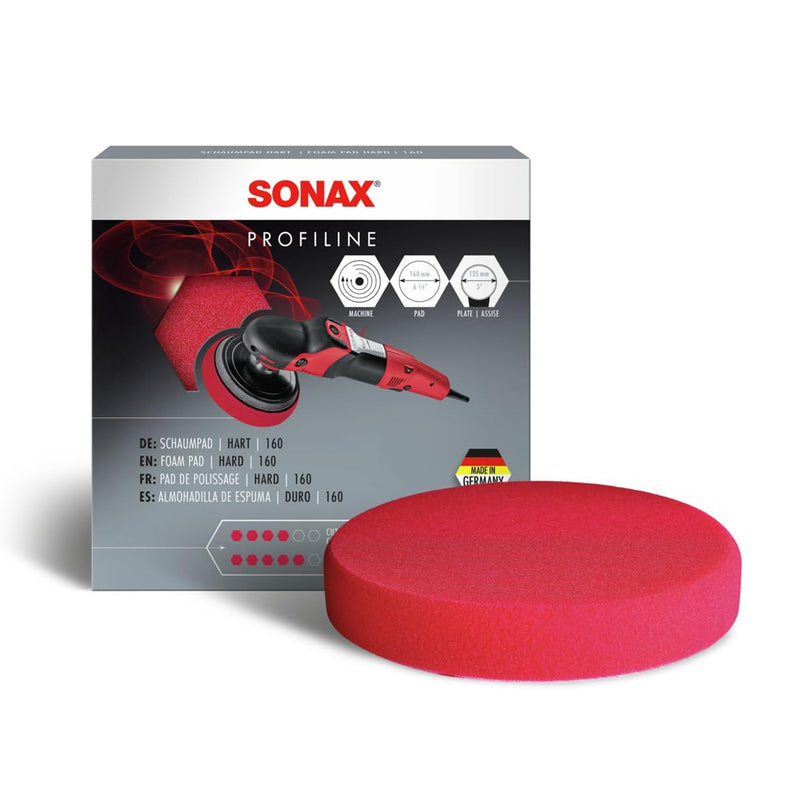 Sonax Polishing Foam Pad Hard 160 Red 1pc.