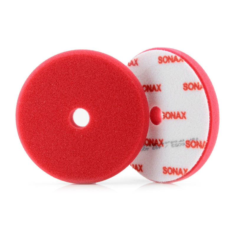 Sonax Cutpad Hard 143mm Dual Action Red 1pc