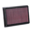 K&N Engine Air Filter Washable 33-5079 for Lexus RX450h  2016-2022, Toyota Highlander Hybrid 2017-2019