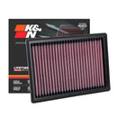 K&N Engine Air Filter Washable 33-5079 for Lexus RX450h  2016-2022, Toyota Highlander Hybrid 2017-2019