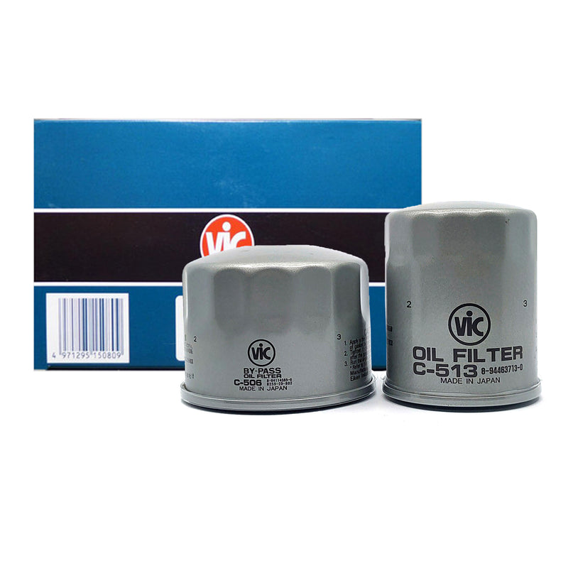 VIC Oil Filter C-508A Set of C-513 & C-506
