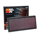 K&N Engine Air Filter Washable 33-5093 for Land Rover Defender 2016-2021, Discovery V 2019-2021, Ranger Rover 2016-2021