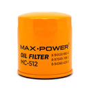 Max Power Oil Filter MC-512 for Isuzu Elf NHR 4JB1, Hilander, Fuego LS, Crosswind MT