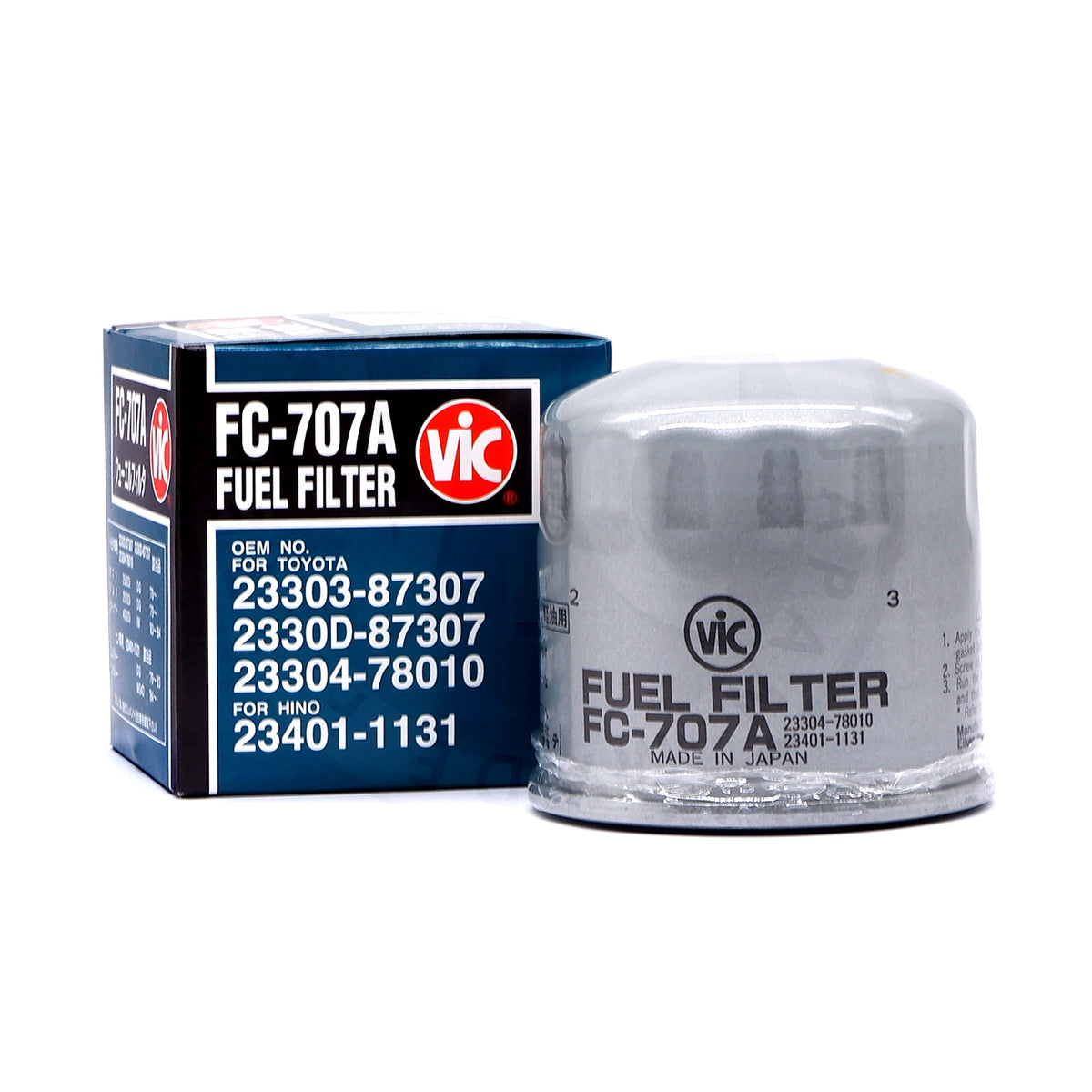 VIC Fuel Filter FC-707A for Kubota Tractors, Harvesters