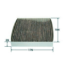 VIC XPower Carbon Cabin Filter AC-805E for Toyota Lite Ace, Honda Jazz GD