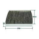 VIC XPower Carbon Cabin Filter AC-902EX for Subaru Impreza 2000-2007