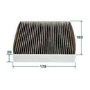 VIC XPower Carbon Cabin Filter AC-933EX for Toyota 86, Wigo