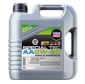 Liqui Moly Special Tec AA 0w20 4 Liters