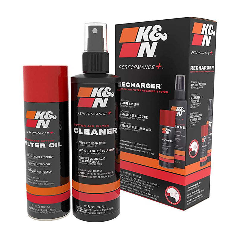 K&N Recharger Air Filter Cleaning Kit Aerosol