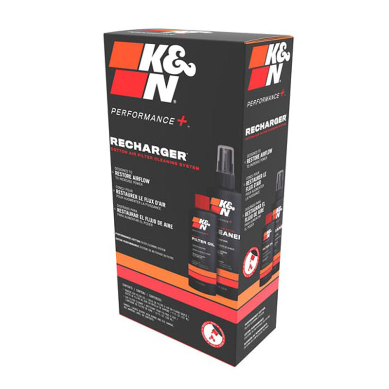 K&N Recharger Air Filter Cleaning Kit Red Squeeze Type