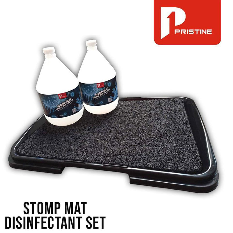 Pristine Stomp Mat Disinfectant Set