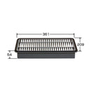 VIC Air Filter A-1023 for Toyota Hiace 2.5 Commuter 2014, Hiace 2.5 GL Grandia