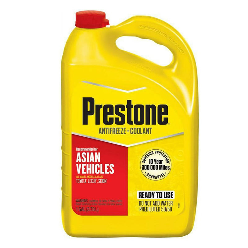 Prestone Asian Coolant Ready to Use Red 3.8 Liters