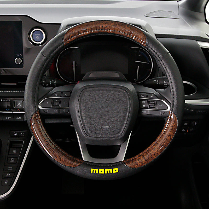 MOMO Steering Cover Briar Black/Brown