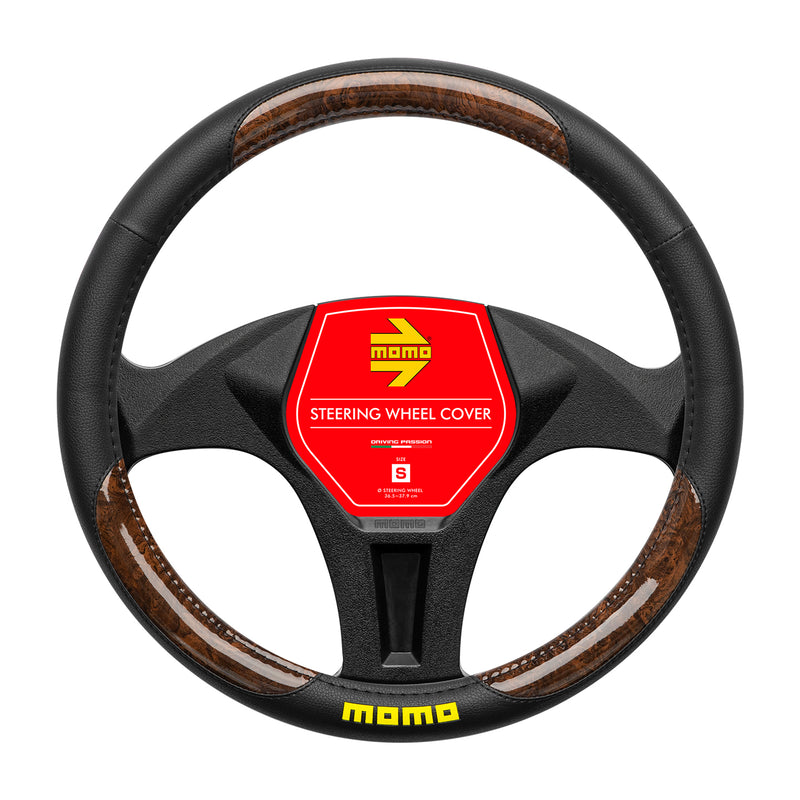 MOMO Steering Cover Briar Black/Brown