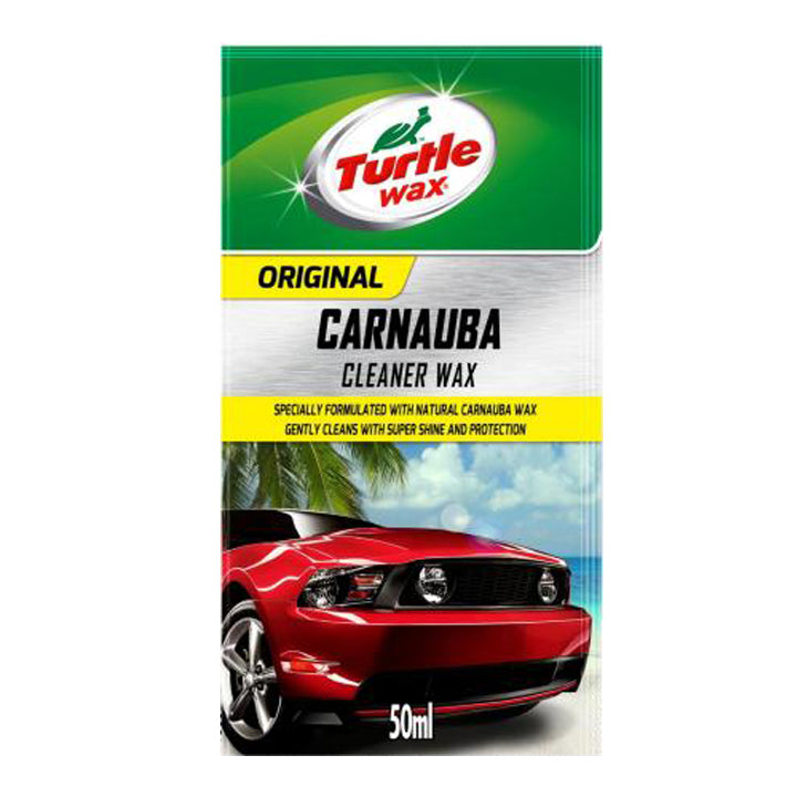 Turtle Wax Carnauba Cleaner Wax Sachet 50ml