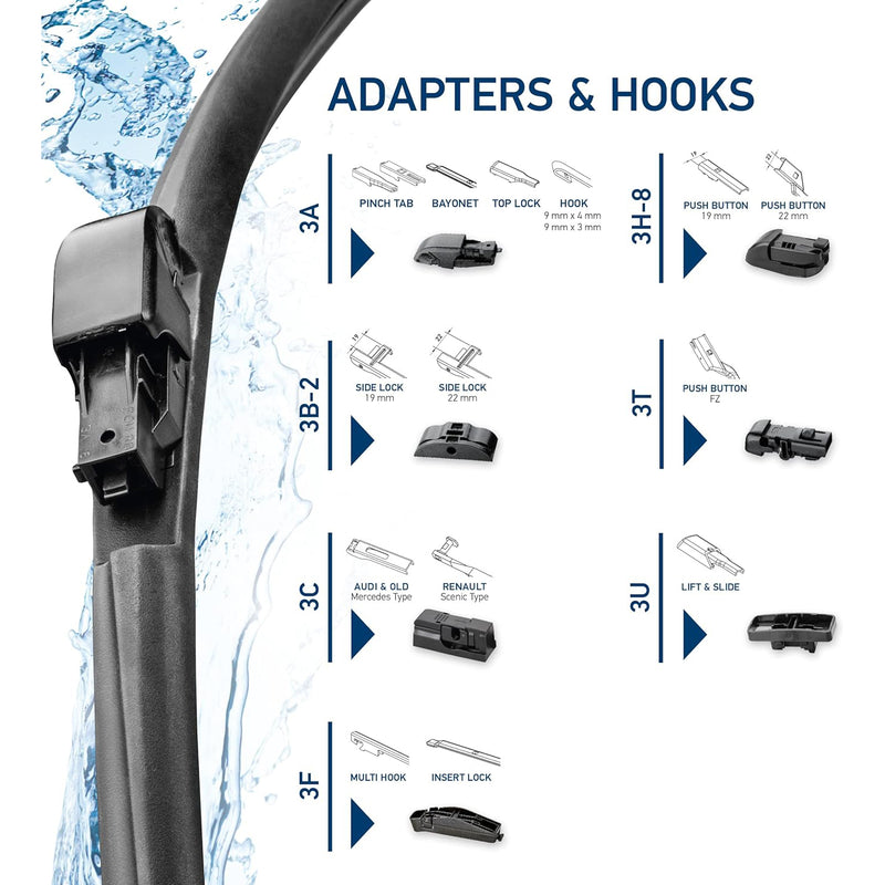 Hella  Cleantech Wiper Blade 17"