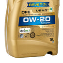Ravenol Fully Synthetic Clean Synto USVO DFE 0W20 5 Liters
