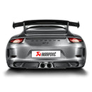 Akrapovič Rear Carbon Fibre Diffuser for Porsche 911 GT3 991 2014-2017