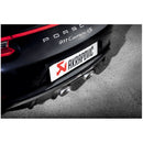 Akrapovič Rear Carbon Fiber Diffuser Matte for Porsche 911 Carrera Cabriolet 991.2 2016-2019