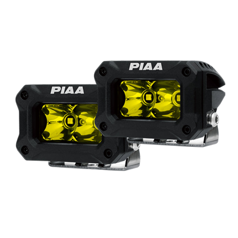 PIAA LED Pod 2000 Series Spot Beam Ion Yellow 12V, 9.2W 3"
