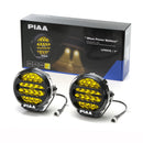 Piaa LED Sport Lamp LPX570 Driving with DRL 2500K Ion Yellow 7.0” Pair