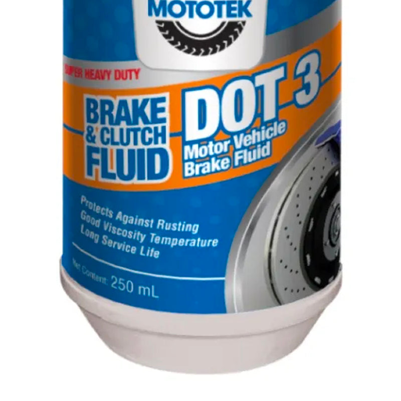 Mototek Brake & Clutch Fluid DOT 3 250ml