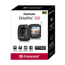 Transcend Dashcam DrivePro 250 1440P 2K QHD 64GB
